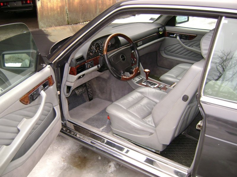 Mercedes-Benz w126 560 sec салон