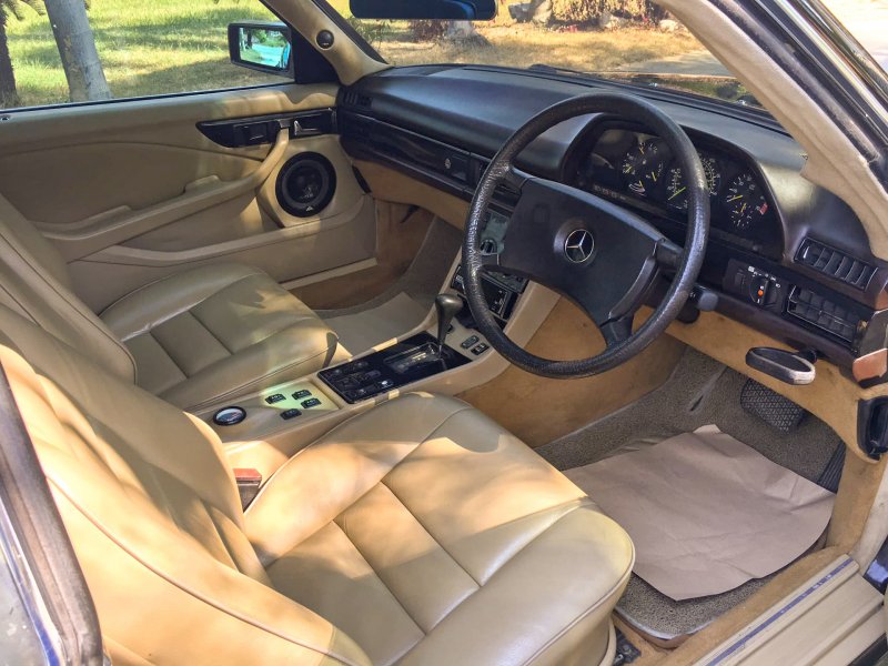 Mercedes-Benz w126 салон