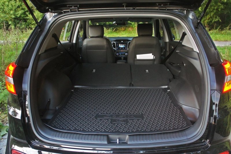 Hyundai Creta габариты багажника