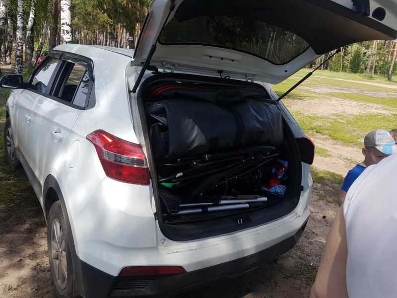 Hyundai Creta багажник