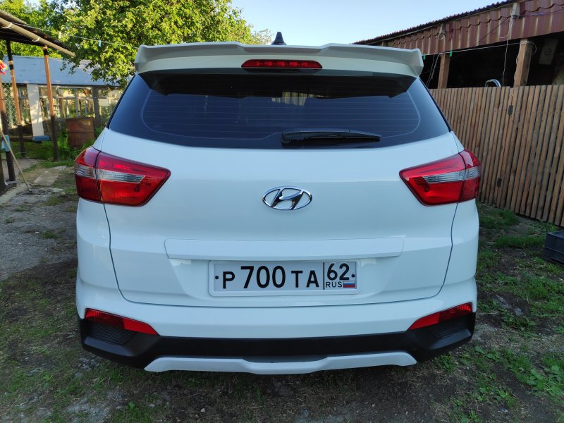 Hyundai Creta i салон багажник