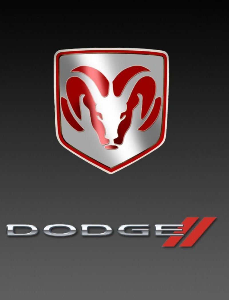 Машина dodge значок