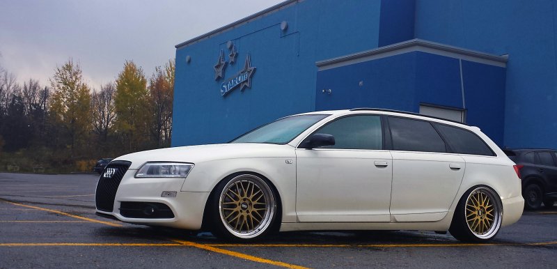 Audi a6 avant stance