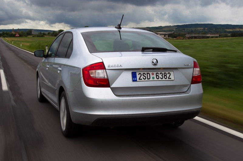 Skoda Rapid 3d model