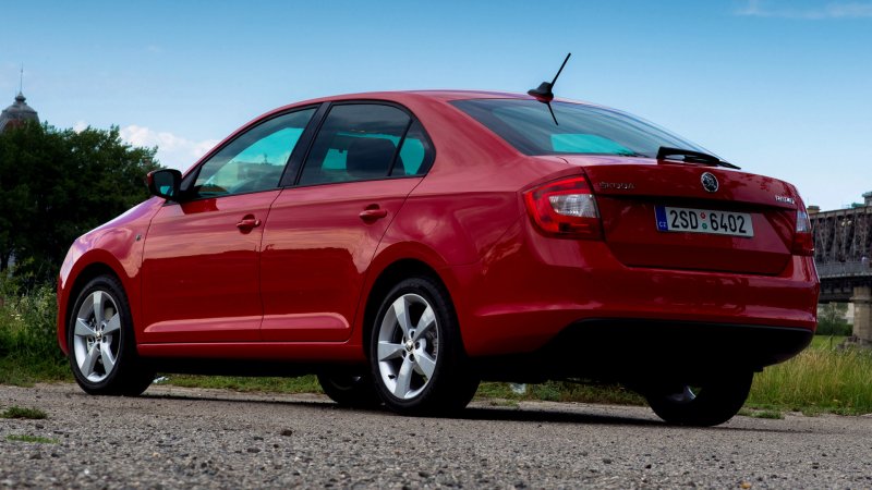 Skoda Rapid 3d