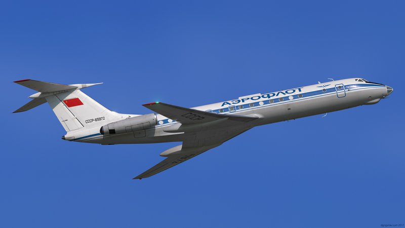 Самолёт ту 134 АЛРОСА