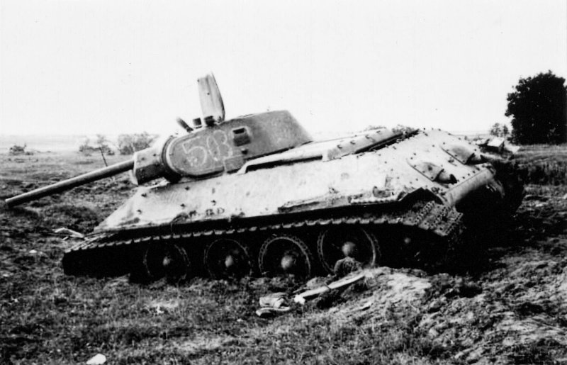 Вторая мировая война танк СССР т34