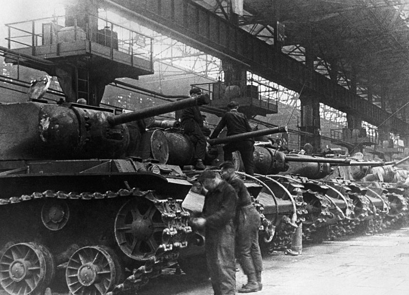 Танк кв-1 Челябинский тракторный завод