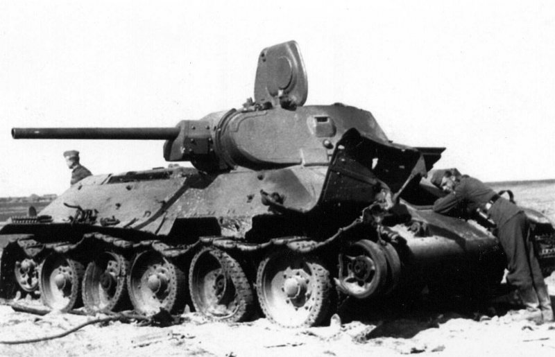 Танк т-34 ВОВ