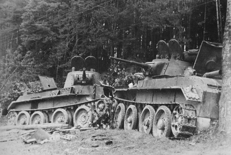 Танк БТ В годы войны 1941-1945 г.г.