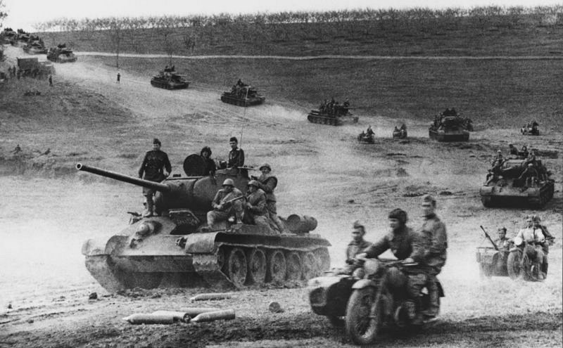 Танки т-34-85 в операции Багратион