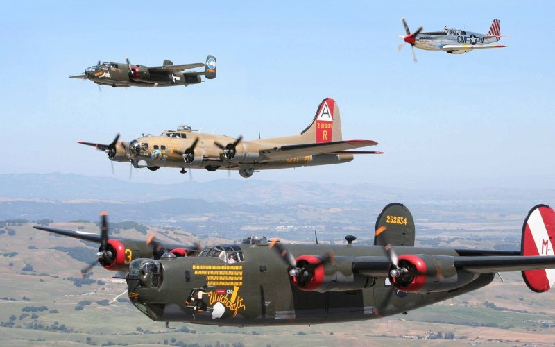Consolidated b-24 Liberator шасси