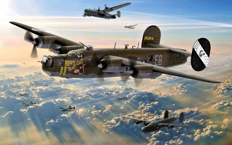 "Консолидэйтед" b-24 "Либерейтор"