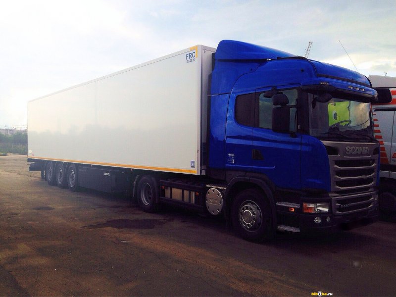 Scania g440 с полуприцепом