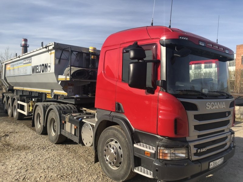 Скания p440 самосвал