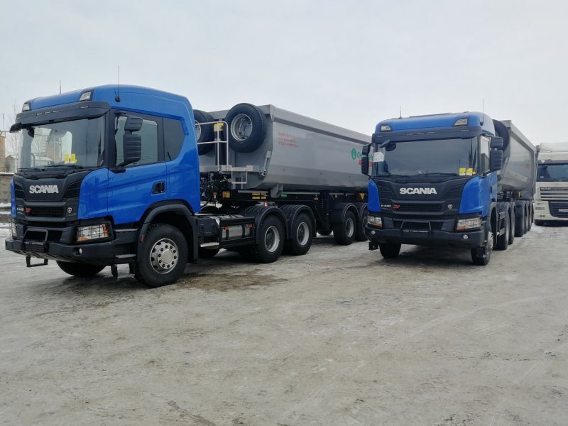Скания p440 самосвал