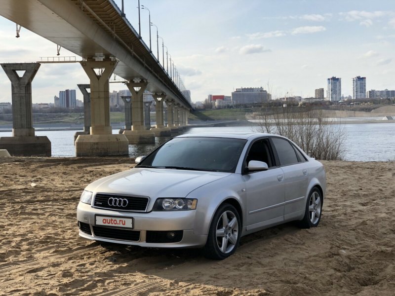 Audi a4 b6 белая