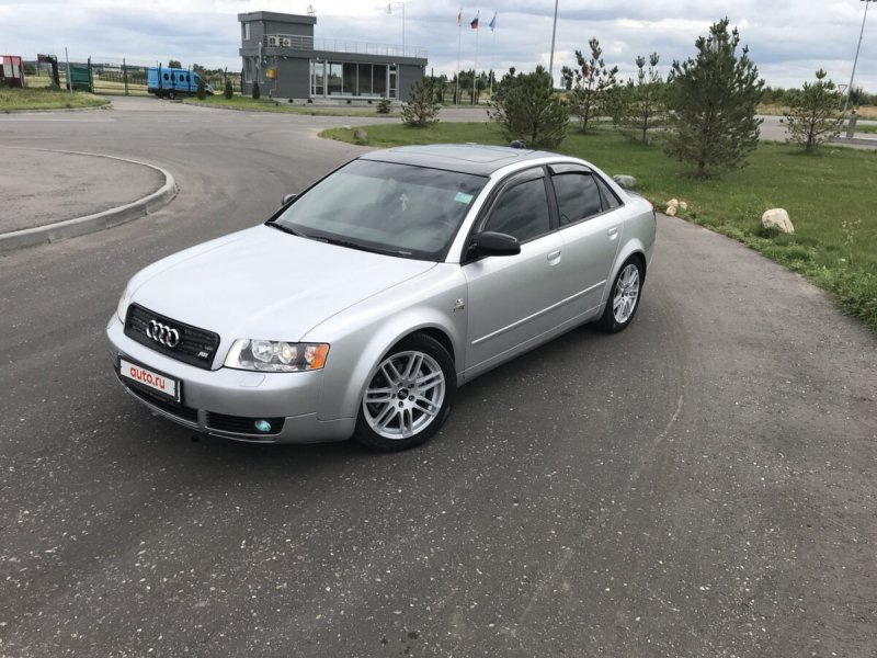 Ауди а4 б6 2002 серебристая