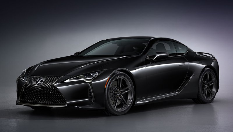 Лексус LC 500 черный