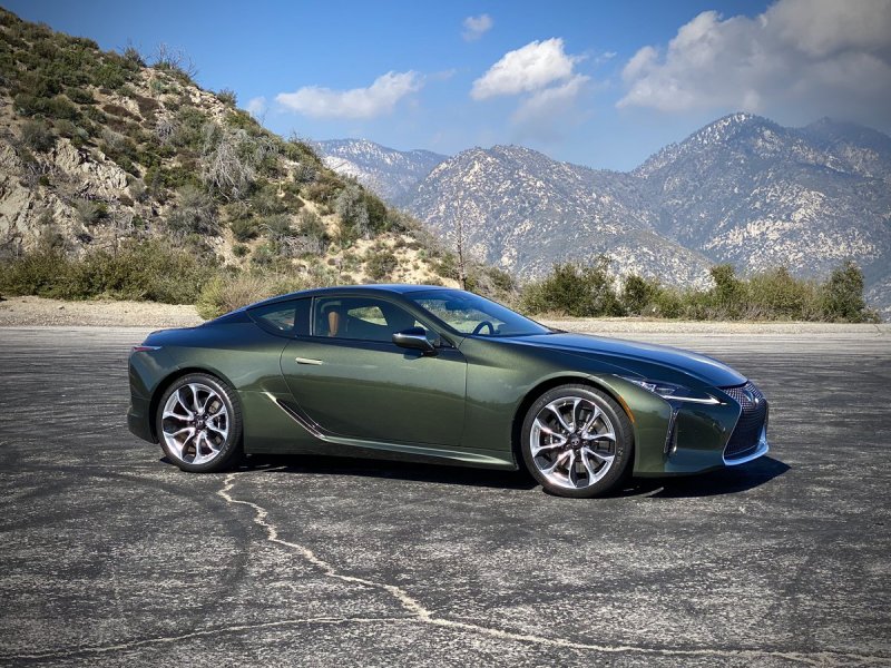 LC 500 Lexus Green