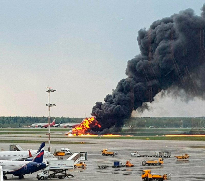 Крушение SSJ 100 В Шереметьево