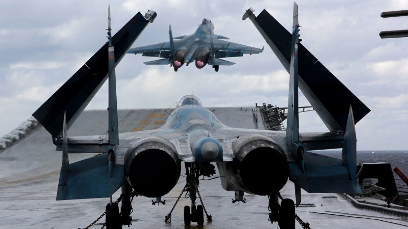 Су 33 миг 29к Адмирал Кузнецов в Сирии