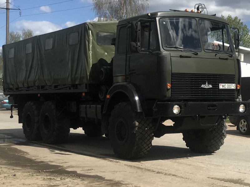 МАЗ 6317 кунг