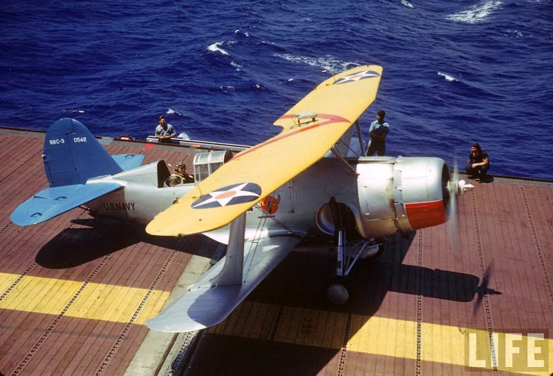 Самолет Curtiss SBC -4 Helldiver