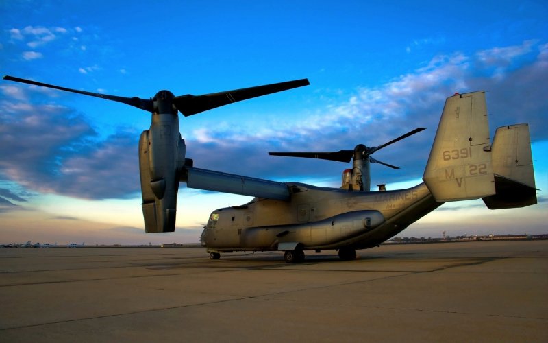 Конвертоплан v-22 Osprey