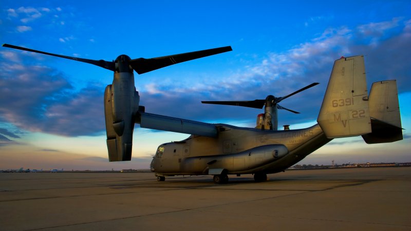 Вертолет Bell v-22 Osprey