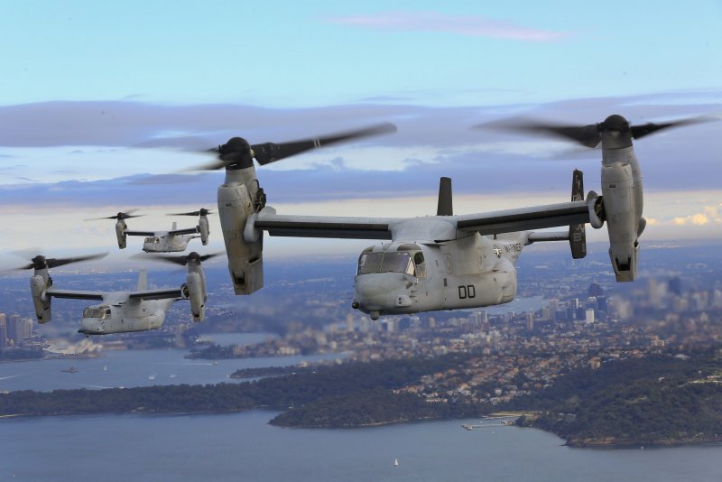 Конвертоплан v-22 Оспрей