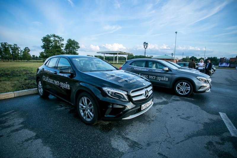 Mersedes GLE автомобиль тест драйв
