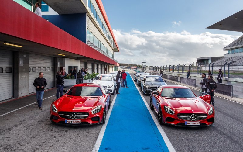 AMG тест драйв