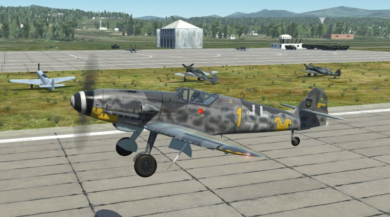 Bf-109 Hartmann