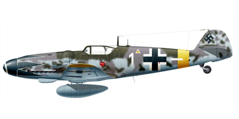 Эрих Хартманн bf 109