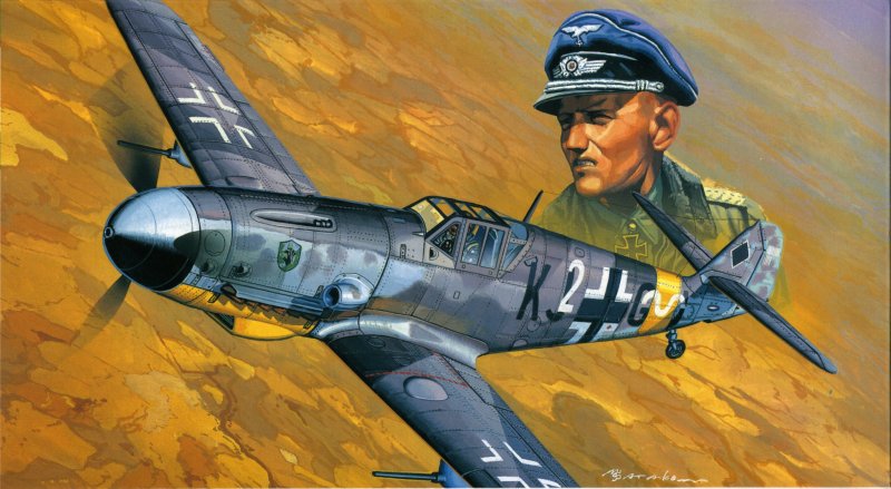 Эрих Хартманн Мессершмитт bf.109g