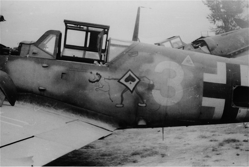 Bf 109 g6 Сицилия пилоты