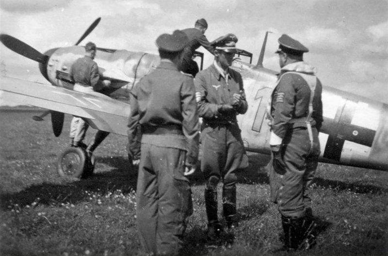 Мессершмитт bf 109 Герхарда Баркхорна