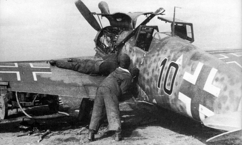 Мессершмитт 109 Эрих Хартманн