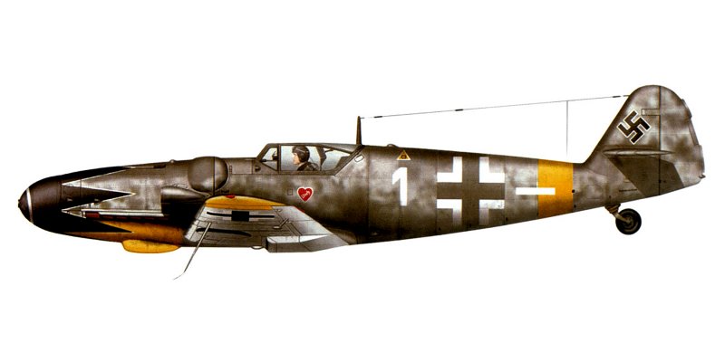 Bf 109 g6 Хартмана