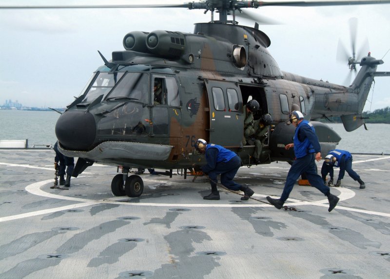 Вертолет sa.332 super Puma