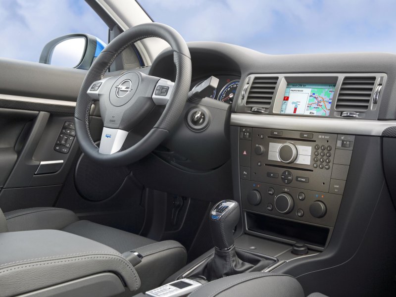 Opel Vectra c Рестайлинг 2007 салон