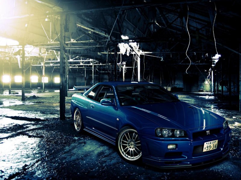 Ниссан Скайлайн r34 Форсаж 2