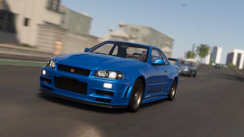 Nissan Skyline r34 GTR the Crew 2