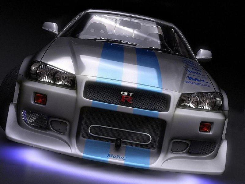 Nissan Skyline r34 fast and Furious 2