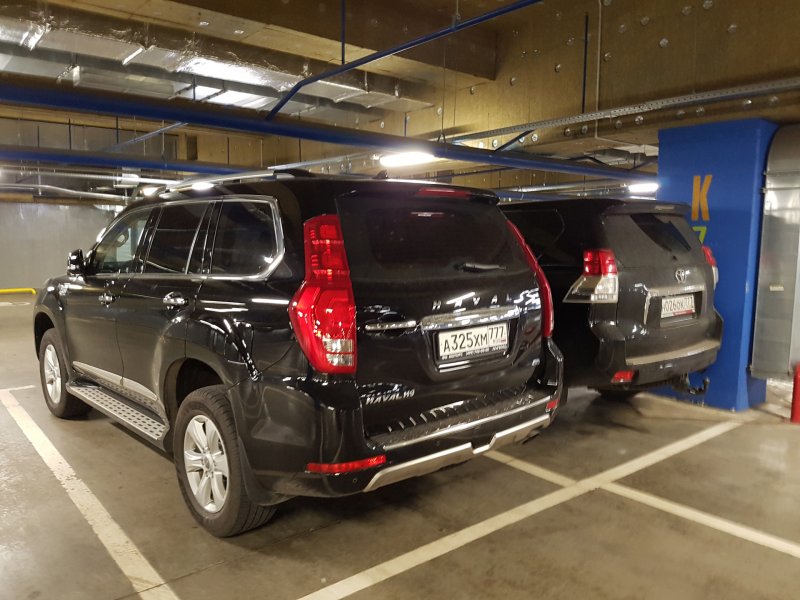 Haval h9 Toyota Prado