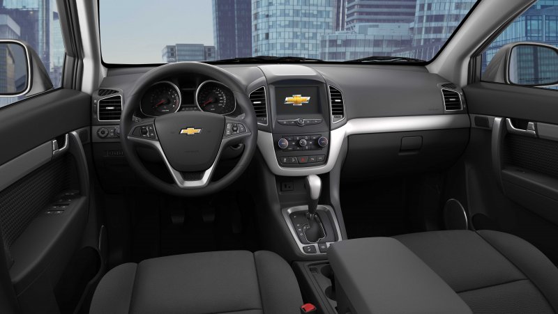Chevrolet Captiva 2018 салон