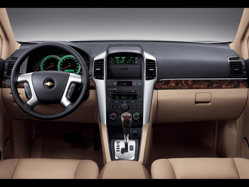 Chevrolet Captiva 2008 салон