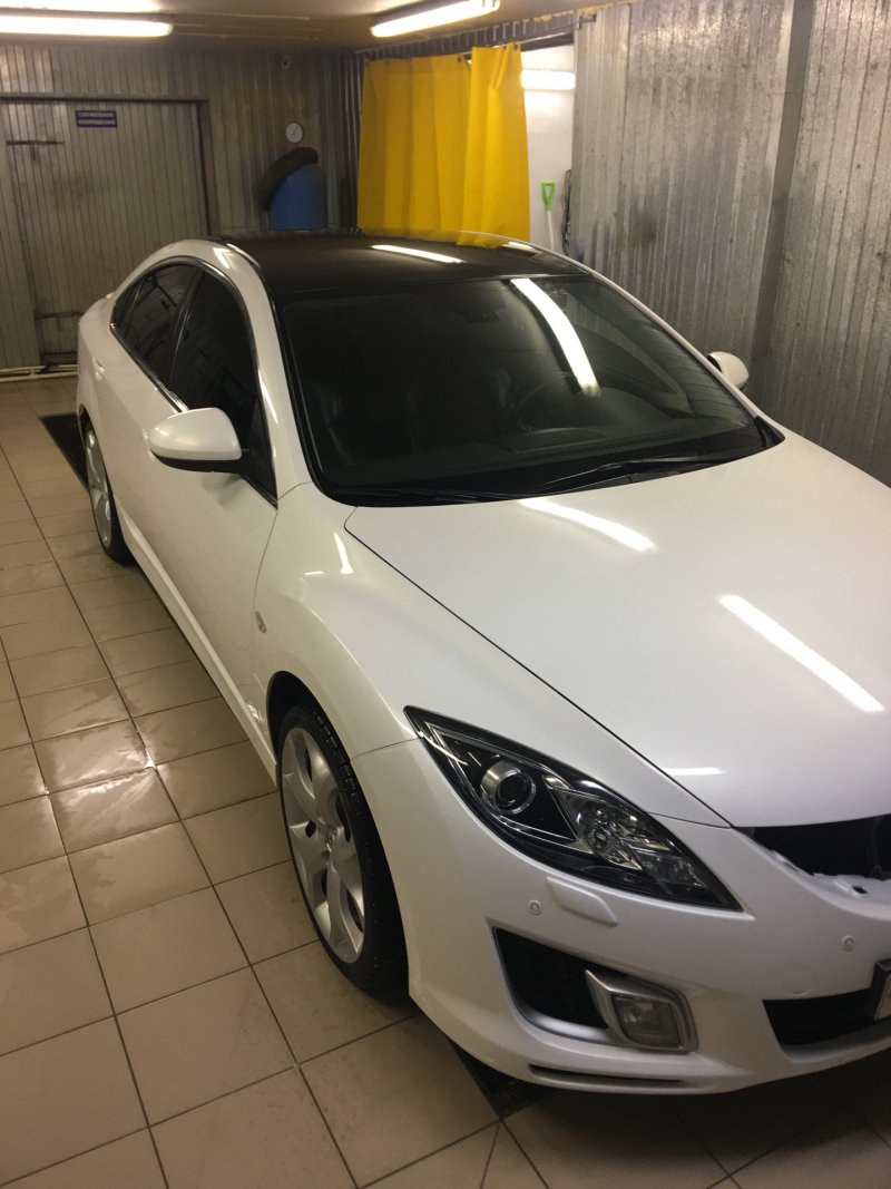 Mazda 6 GH черная крыша