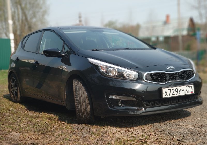 Kia Ceed 2013 черный